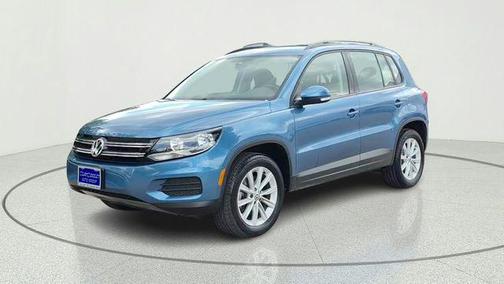 Pacific Blue Metallic 2017 Volkswagen Tiguan 2.0T S