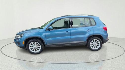 Pacific Blue Metallic 2017 Volkswagen Tiguan 2.0T S