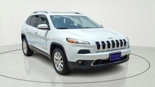 Bright White Clearcoat 2016 Jeep Cherokee Limited