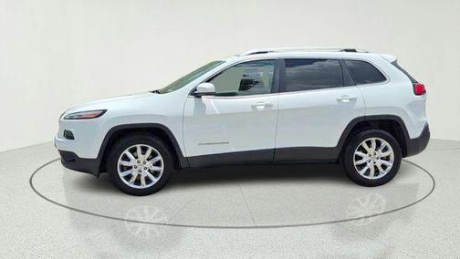 Bright White Clearcoat 2016 Jeep Cherokee Limited