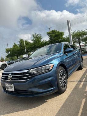 Blue Silk Metallic 2019 Volkswagen Jetta 1.4T SE