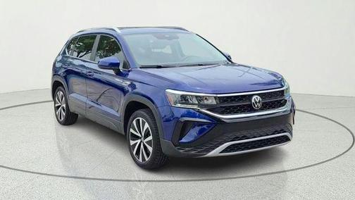 Blue Metallic 2023 Volkswagen Taos 1.5T SE