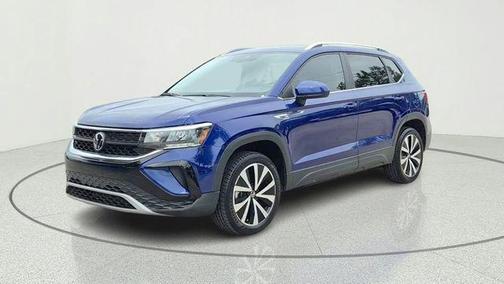 Blue Metallic 2023 Volkswagen Taos 1.5T SE