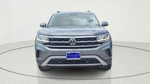 Platinum Gray Metallic 2021 Volkswagen Atlas 2.0T SEL