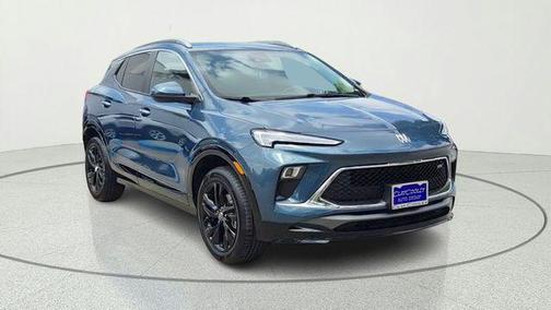 Ocean Blue Metallic 2024 Buick Encore GX Sport Touring