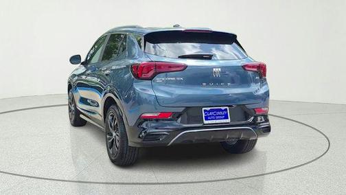 Ocean Blue Metallic 2024 Buick Encore GX Sport Touring