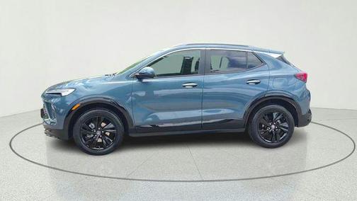 Ocean Blue Metallic 2024 Buick Encore GX Sport Touring