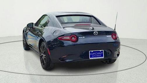 Deep Crystal Blue Mica 2025 Mazda MX-5 Miata RF Grand Touring