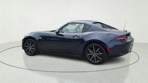 Deep Crystal Blue Mica 2025 Mazda MX-5 Miata RF Grand Touring