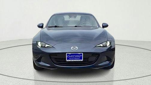 Deep Crystal Blue Mica 2025 Mazda MX-5 Miata RF Grand Touring