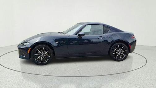 Deep Crystal Blue Mica 2025 Mazda MX-5 Miata RF Grand Touring