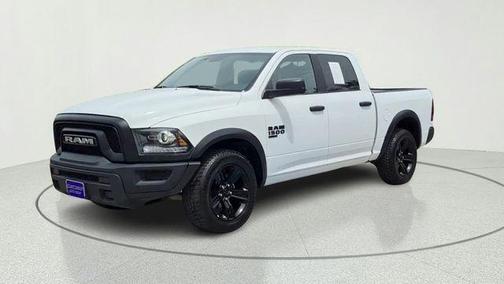 Bright White Clearcoat 2024 RAM 1500 Classic Warlock Crew Cab 4x2 5'7' Box