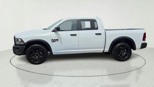 Bright White Clearcoat 2024 RAM 1500 Classic Warlock Crew Cab 4x2 5'7' Box