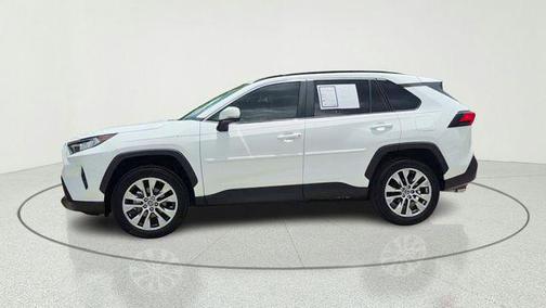 Super White 2020 Toyota RAV4 XLE Premium