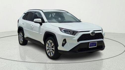 Super White 2020 Toyota RAV4 XLE Premium