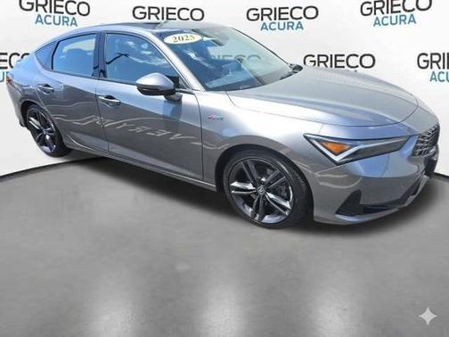 Liquid Carbon Metallic 2025 Acura Integra