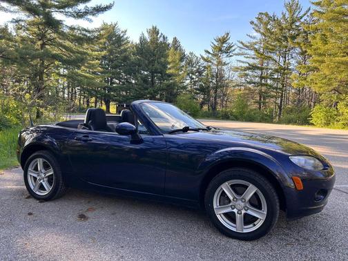 Stormy Blue Mica 2007 Mazda MX-5 Miata Sport