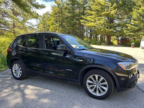 Black 2016 BMW X3 xDrive28i