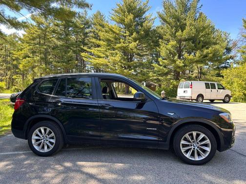 Black 2016 BMW X3 xDrive28i