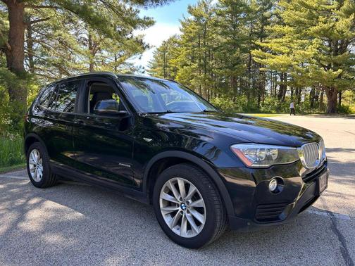 Black 2016 BMW X3 xDrive28i
