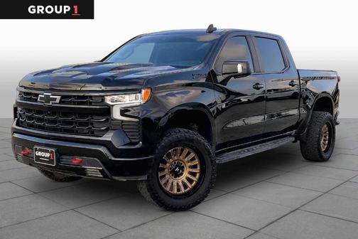 Black 2023 Chevrolet Silverado 1500 LT Trail Boss