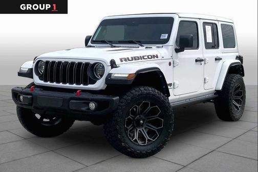 Bright White Clearcoat 2024 Jeep Wrangler Rubicon