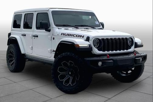 Bright White Clearcoat 2024 Jeep Wrangler Rubicon