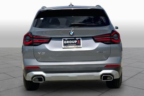 Gray Metallic 2024 BMW X3 xDrive30i