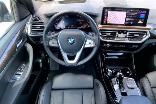 Gray Metallic 2024 BMW X3 xDrive30i