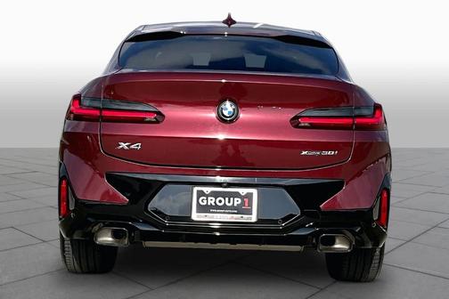 Piemont Red 2023 BMW X4 xDrive30i