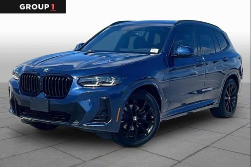 Phytonic Blue Metallic 2024 BMW X3 sDrive30i