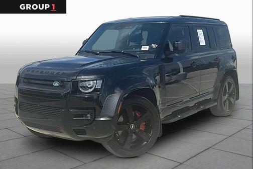 Santorini Black Metallic 2025 Land Rover Defender 110 P400 X