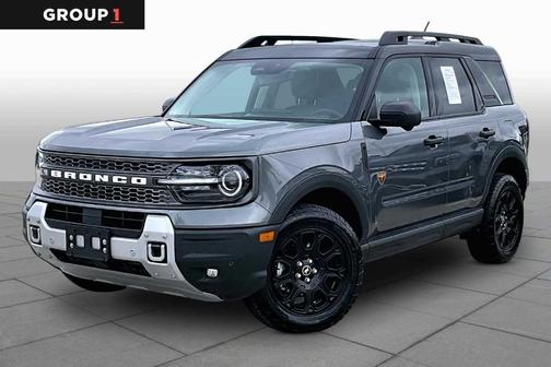 Carbonized Gray Metallic 2025 Ford Bronco Sport Badlands