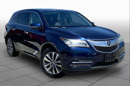 Fathom Blue Pearl 2015 Acura MDX 3.5L Technology Package