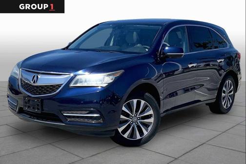 Fathom Blue Pearl 2015 Acura MDX 3.5L Technology Package