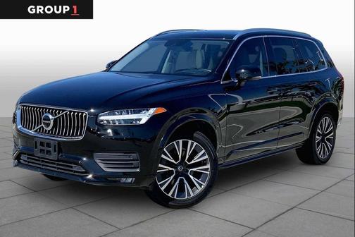Onyx Black Metallic 2021 Volvo XC90 T6 Momentum 7 Passenger