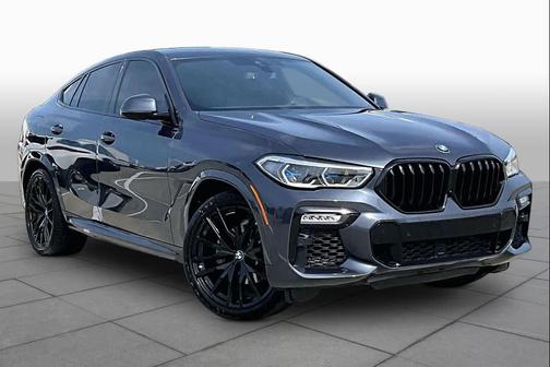 Arctic Gray Metallic 2021 BMW X6 xDrive40i