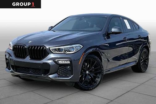 Arctic Gray Metallic 2021 BMW X6 xDrive40i