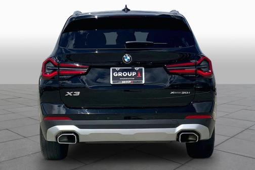 Jet Black 2024 BMW X3 xDrive30i