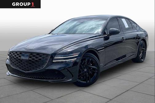 Vik Black 2026 Genesis G80 3.5T Prestige Black AWD