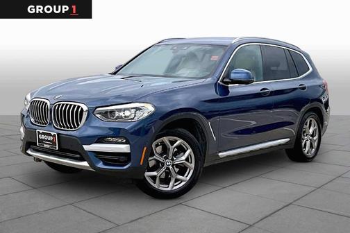 Phytonic Blue Metallic 2021 BMW X3 xDrive30i