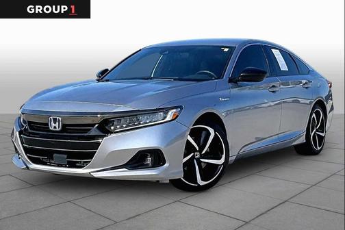 Lunar Silver Metallic 2022 Honda Accord Hybrid Sport
