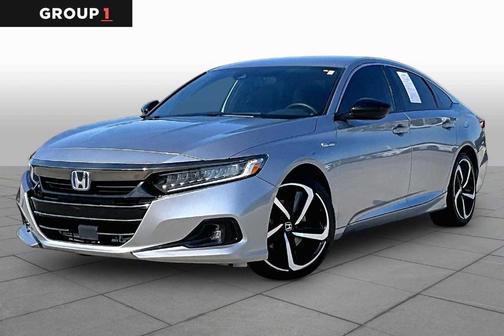 Lunar Silver Metallic 2022 Honda Accord Hybrid Sport