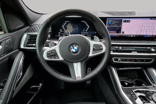 Carbon Black Metallic 2025 BMW X6 xDrive40i