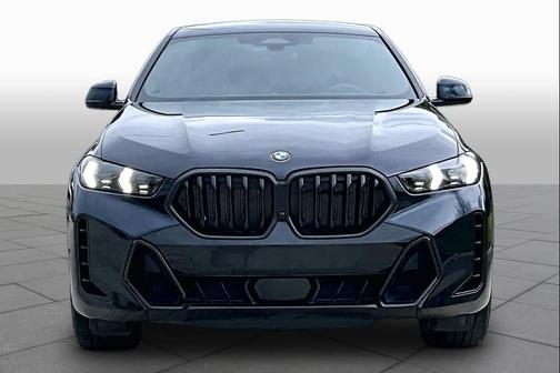 Carbon Black Metallic 2025 BMW X6 xDrive40i