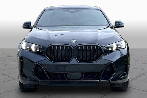 Carbon Black Metallic 2025 BMW X6 xDrive40i