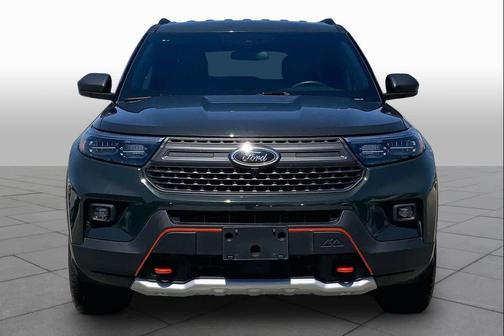 Forged Green Metallic 2023 Ford Explorer Timberline