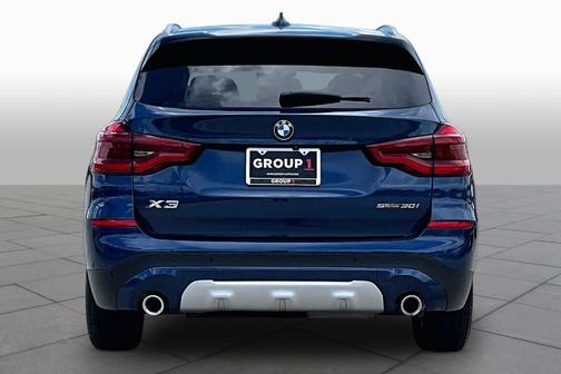 Phytonic Blue Metallic 2021 BMW X3 sDrive30i