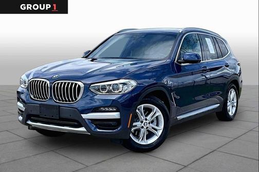 Phytonic Blue Metallic 2021 BMW X3 sDrive30i
