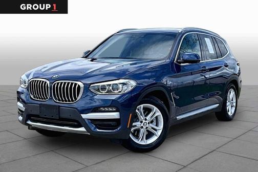 Phytonic Blue Metallic 2021 BMW X3 sDrive30i